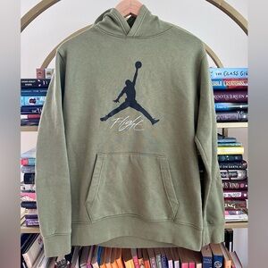 Air Jordan Olive Green Hoodie 🏀🫒